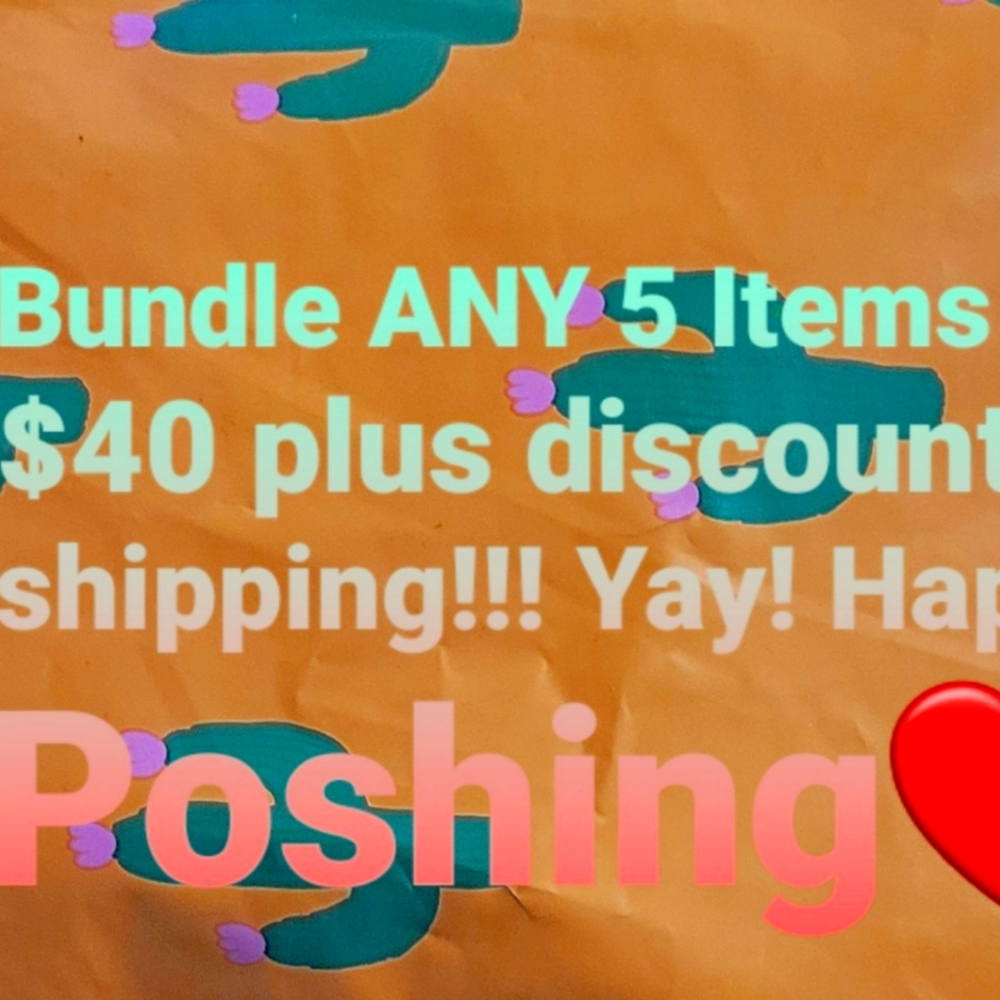 ♡Any 5 for $40!!! WOW